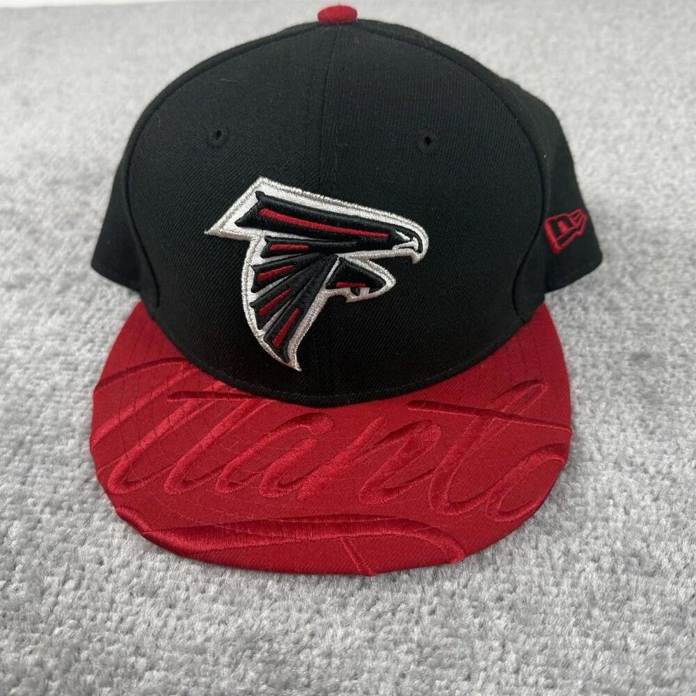 NEW ERA Atlanta Falcons Fitted Hat 7 1/8 Embroidered NFL